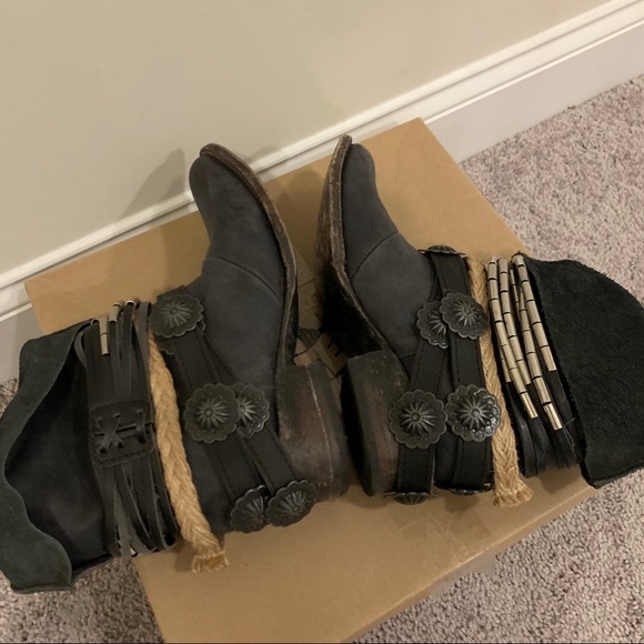 Freebird by Steven black yerba western boots 8 - Picture 5 of 6